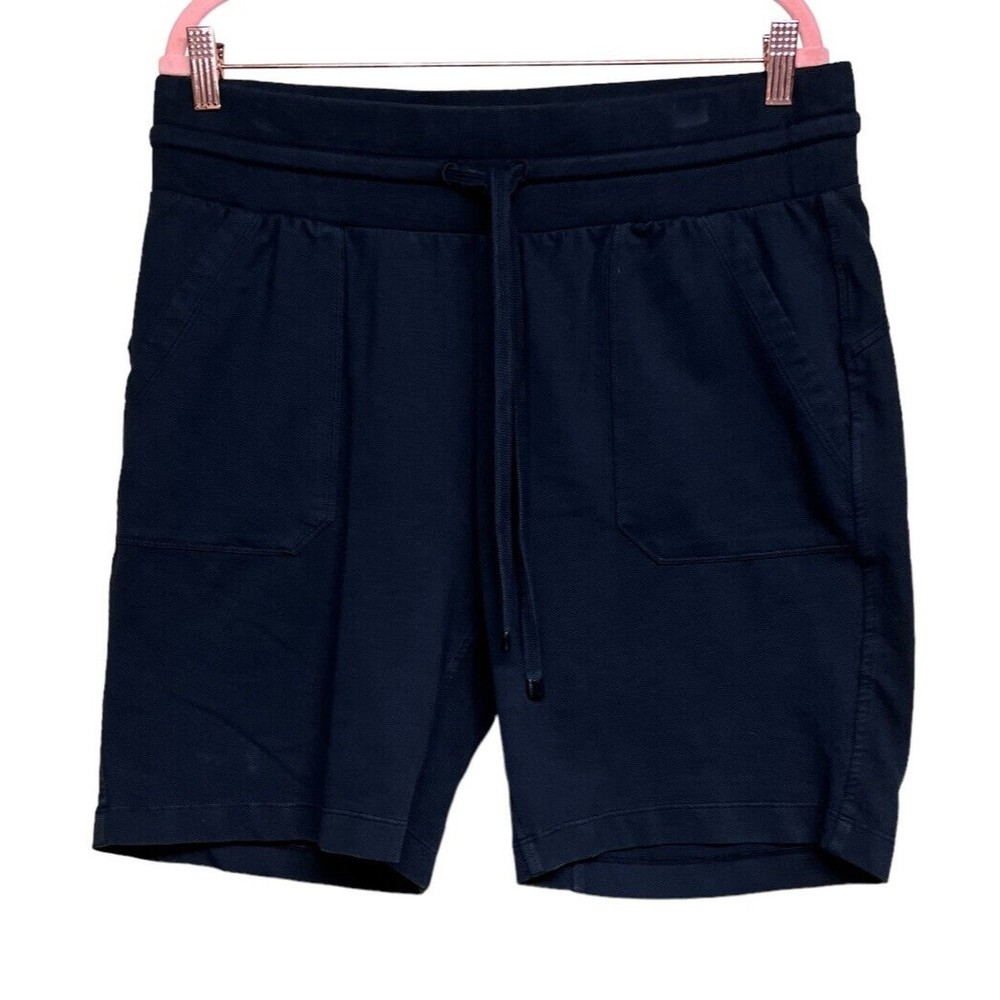 Zella Sweat Shorts Pockets Drawstring Black Women’s Size Large